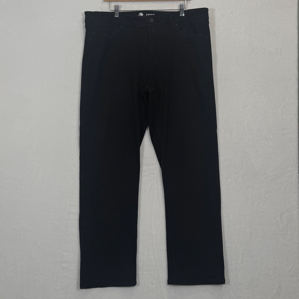 IZOD Black Relaxed Fit Jeans 38x32